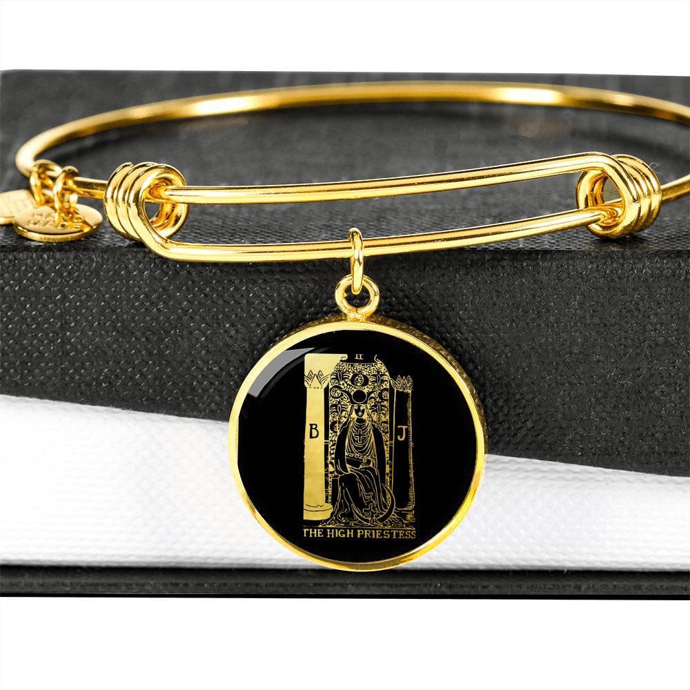 Tarot Hohepriesterin Karte Armband Schmuck Hexe Geschenk von SymbolicPresent