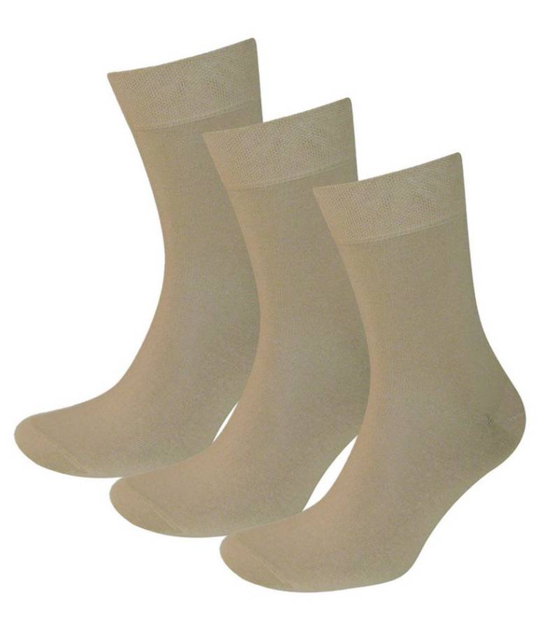 Sympatico Basicsocken Basic Line (Spar-Pack, 3-Paar, 3er-Pack) aus hautfreundlicher Baumwolle von Sympatico