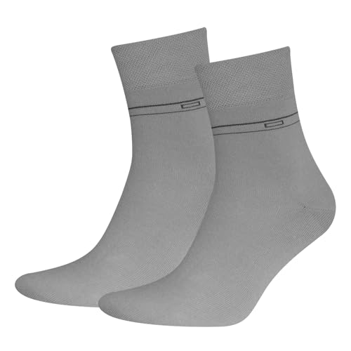 Sympatico Herren Kurzsocken OTTO 2er-Pack S43096, Größe:39-42, Farbe:mittelgrau (03) von Sympatico