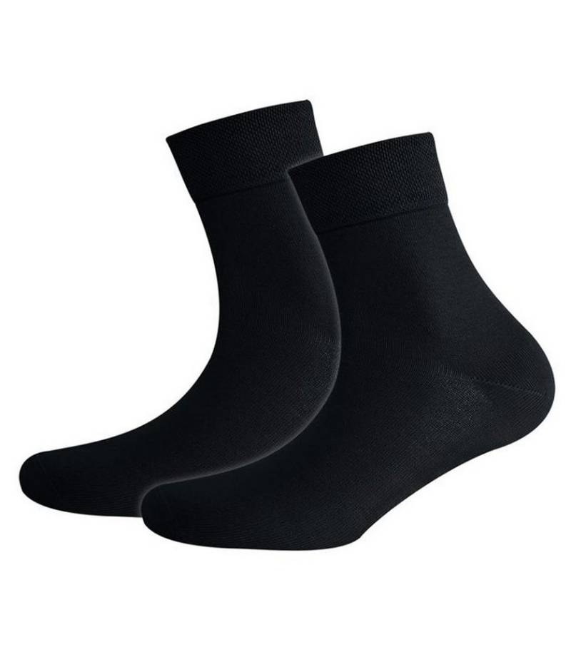 Sympatico Kurzsocken Kurzschaftsocken aus 92% Baumwolle (Spar-Pack, 2-Paar) aus hautfreundlicher Baumwolle von Sympatico