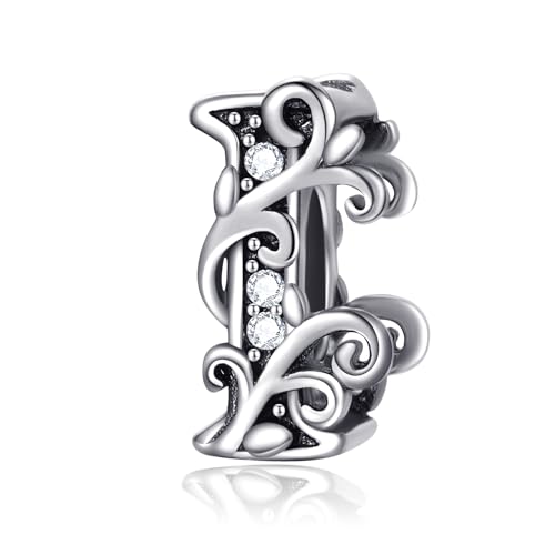 Symretie Damen Charm Anhänger Geburtsstein für Armband 925 Sterling Silber 12 Geburtsstein Charms Beads passend für Pandora Armband, Kompatibel mit Europäischen Armband und Halskette für Frauen Mädche Symretie Damen Charm Anhänger Geburtsstein für Armband 925 Sterling Silber 12 Geburtsstein Charms Beads passend für Pandora Armband, Kompatibel mit Europäischen Armband und Halskette für Frauen Mädche von Symretie