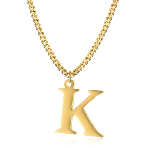 Symretie Buchstaben Halskette Damen 14K Gold Vergoldet,kette gold mit Herz Buchstaben anhänger,y kette damen vergoldete Herz anhänger kette von Symretie