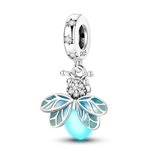 Symretie Charm Anhänger Damen 925 Sterling Silber für Armband Charms Beads passend für Pandora Armband und Halskette, Kompatibel mit Europäischen Armbänder für Frauen Mädchen Symretie Charm Anhänger Damen 925 Sterling Silber für Armband Charms Beads passend für Pandora Armband und Halskette, Kompatibel mit Europäischen Armbänder für Frauen Mädchen von Symretie