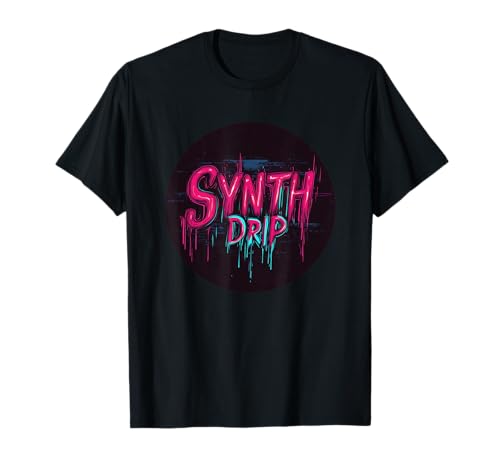 Nice Synth Drip Speech für Erwachsene und Kinder T-Shirt Nice Synth Drip Speech für Erwachsene und Kinder T-Shirt von Synth Outfit