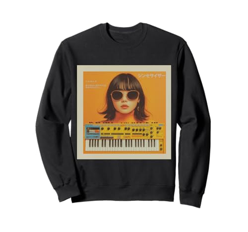 Vintage Synthesizer Analog Synth Japanese Women DJ Producer Sweatshirt Vintage Synthesizer Analog Synth Japanese Women DJ Producer Sweatshirt von Synthesizer Analog Synth Techno Drum Machine