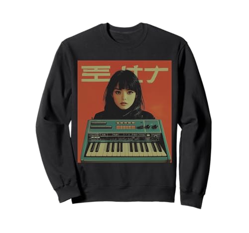 Vintage Synthesizer Analog Synth Japanese Women DJ Producer Sweatshirt Vintage Synthesizer Analog Synth Japanese Women DJ Producer Sweatshirt von Synthesizer Analog Synth Techno Drum Machine