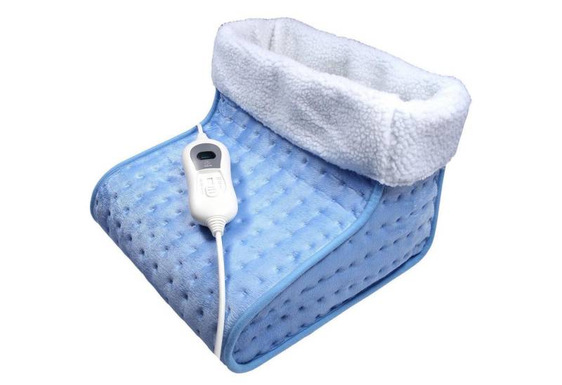 Syntrox Germany Elektrofußwärmer Elektrischer Fußwärmer beheizt Wasilla Fußheizkissen Fußmatte von Syntrox Germany