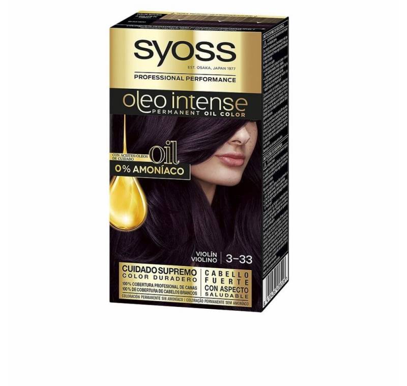 Syoss Duft-Set Olio Intense Tinte Sin Amoniaco 3,22-Violín 5 U von Syoss