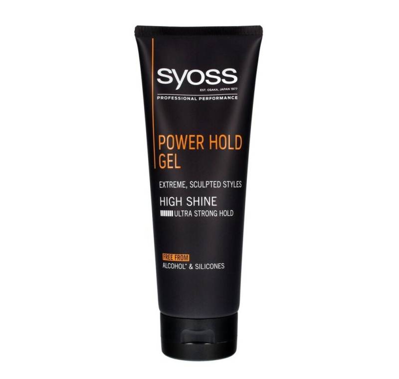 Syoss Haarpflege-Set Men Power Hold Haargel Mega Strong 250ml von Syoss