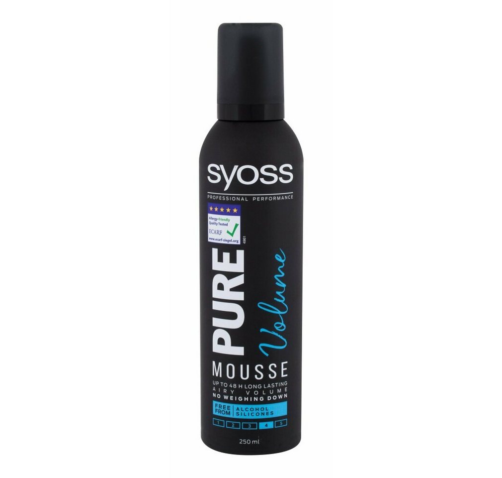 Syoss Haarschaum Schaumfestiger Pure Volume Mousse 250ml von Syoss