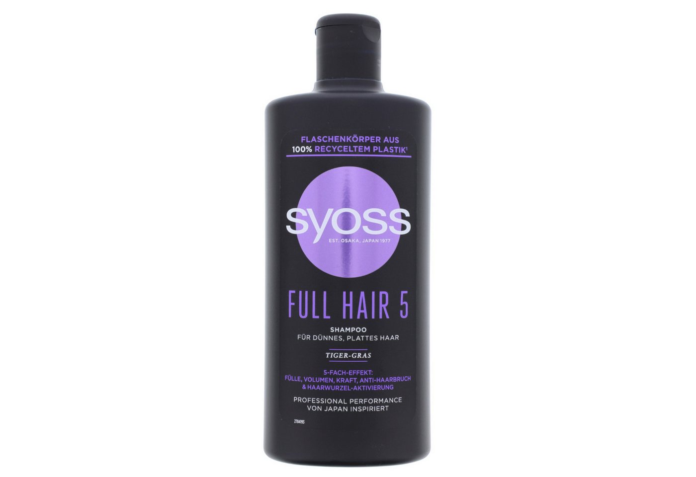 Syoss Haarshampoo SYOSS Full Hair 5 Shampoo 440 ml 5-Fach-Effekt Fülle & Volumen für Dün Syoss Haarshampoo SYOSS Full Hair 5 Shampoo 440 ml 5-Fach-Effekt Fülle & Volumen für Dün von Syoss