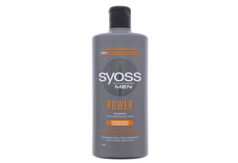 Syoss Haarshampoo Syoss Men Power Shampoo Mit Koffein & Power Boost Technologie Kräftigt von Syoss