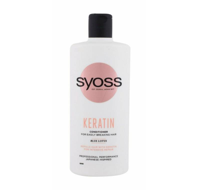 Syoss Haarspülung Keratin Conditioner für kraftloses und sprödes Haar 440ml von Syoss