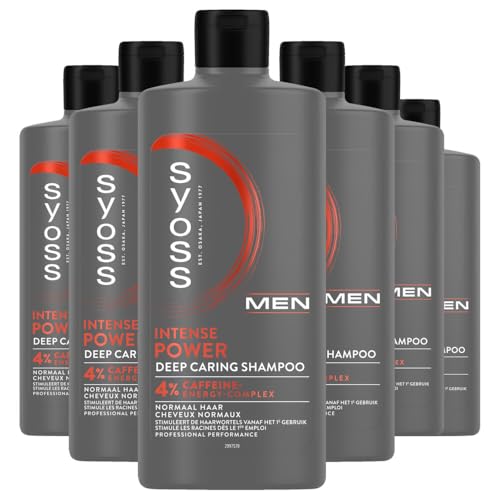 Syoss Men Intense Power Shampoo - 6 x 440 ml Syoss Men Intense Power Shampoo - 6 x 440 ml von Syoss