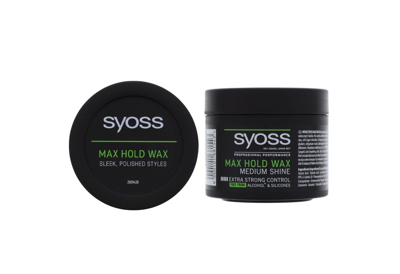 Syoss Styling-Creme Syoss Max Hold Wax Syling Wachs Extra Starker Halt Mittlerer Glanz 150 von Syoss