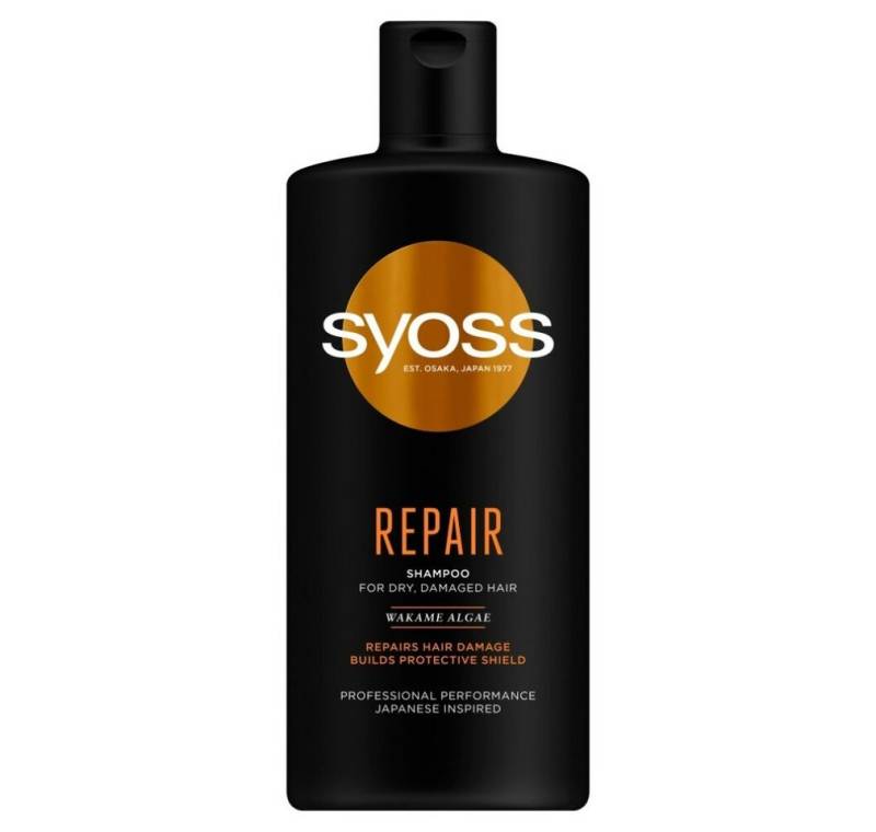Syoss Trockenshampoo Repair Shampoo für trockenes und geschädigtes Haar 440ml von Syoss