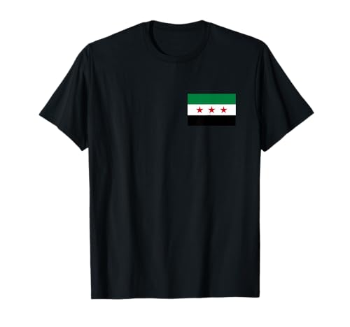 Syrien Flagge Deko Araber Syrer Damen Herren Asien Syria T-Shirt von Syrien Fahne Arabische Land Mittlerer Osten Design