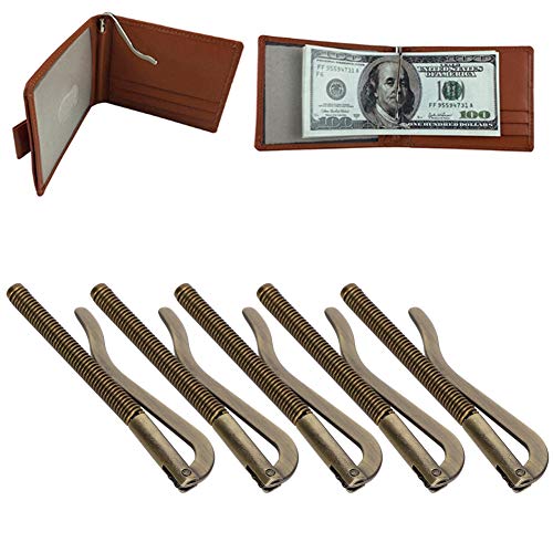 Syrisora Hardware-Zubehör Metall-Geldklammer, Geldklammer-Geldklammer-Geldklammer, Geldklammer-Geldbörse Dollar-Scheck-Pinch-Cock Handgefertigtes DIY-Metall-Hardware-Zubehör von Syrisora