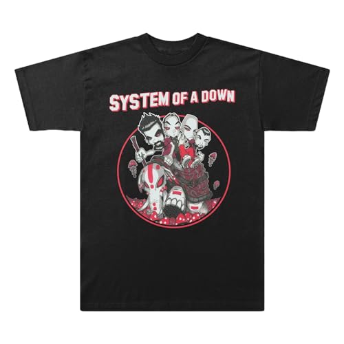 System Of A Down Mushroom People T-Shirt, Schwarz, M von System Of A Down