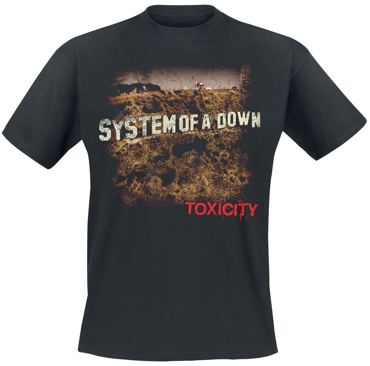 System Of A Down T-Shirt - Toxicity - S bis XXL - für Männer - Größe XXL - schwarz  - Lizenziertes Merchandise! von System Of A Down