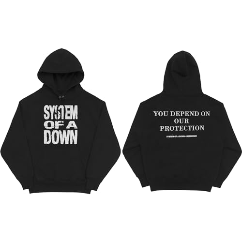 System of a Down Schutz-Kapuzenpullover, Schwarz, XX-Large von System Of A Down