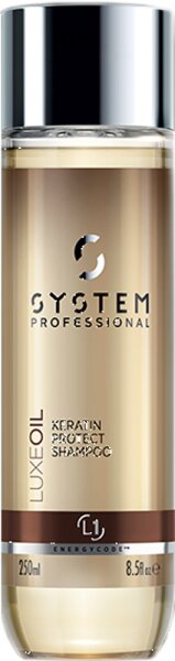 System Professional EnergyCode L1 LuxeOil Keratin Protect Shampoo 250 ml System Professional EnergyCode L1 LuxeOil Keratin Protect Shampoo 250 ml von System Professional LipidCode