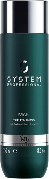 System Professional EnergyCode Man Triple Shampoo M1 250 ml von System Professional LipidCode