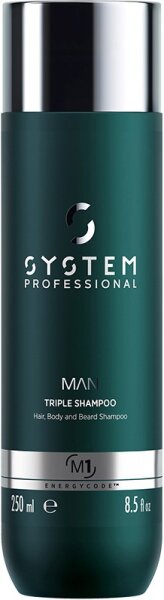 System Professional EnergyCode Man Triple Shampoo M1 250 ml System Professional EnergyCode Man Triple Shampoo M1 250 ml von System Professional LipidCode