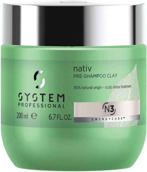 System Professional EnergyCode N3 Nativ Pre-Shampoo Clay 200 ml System Professional EnergyCode N3 Nativ Pre-Shampoo Clay 200 ml von System Professional LipidCode