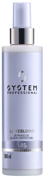 System Professional LipidCode LuxeBlond Bi-Phase UV & Heat Protector LB5 180 ml von System Professional LipidCode