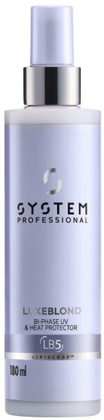 System Professional LipidCode LuxeBlond Bi-Phase UV & Heat Protector LB5 180 ml System Professional LipidCode LuxeBlond Bi-Phase UV & Heat Protector LB5 180 ml von System Professional LipidCode