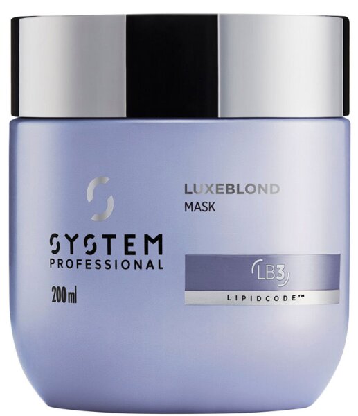 System Professional LipidCode LuxeBlond Mask LB3 200 ml von System Professional LipidCode