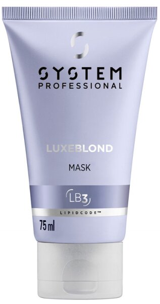 System Professional LipidCode LuxeBlond Mask LB3 75 ml System Professional LipidCode LuxeBlond Mask LB3 75 ml von System Professional LipidCode