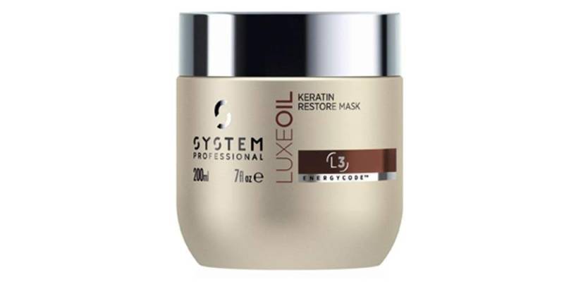 System Professional Haarmaske LuxeOil Keratin Restore Mask 200 ml von System Professional