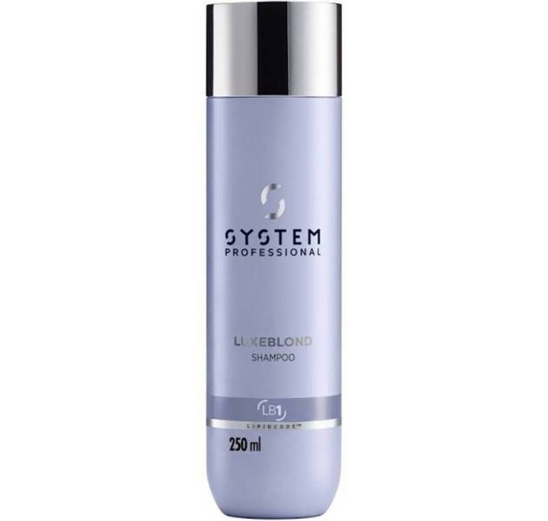 System Professional Haarpflege-Set Shampoo für blondes Haar Luxeblond (Shampoo) - Volumen: 100 ml von System Professional