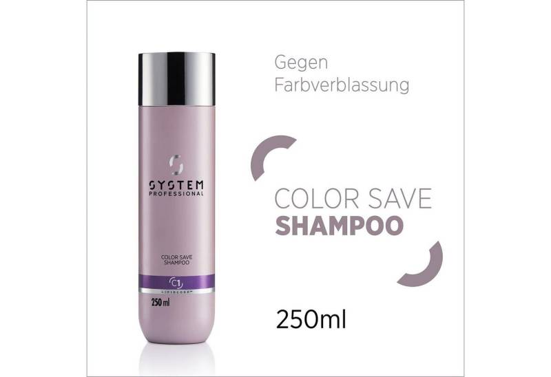 System Professional Haarshampoo System Professional Color Save Shampoo, Farbschutz-Formel von System Professional