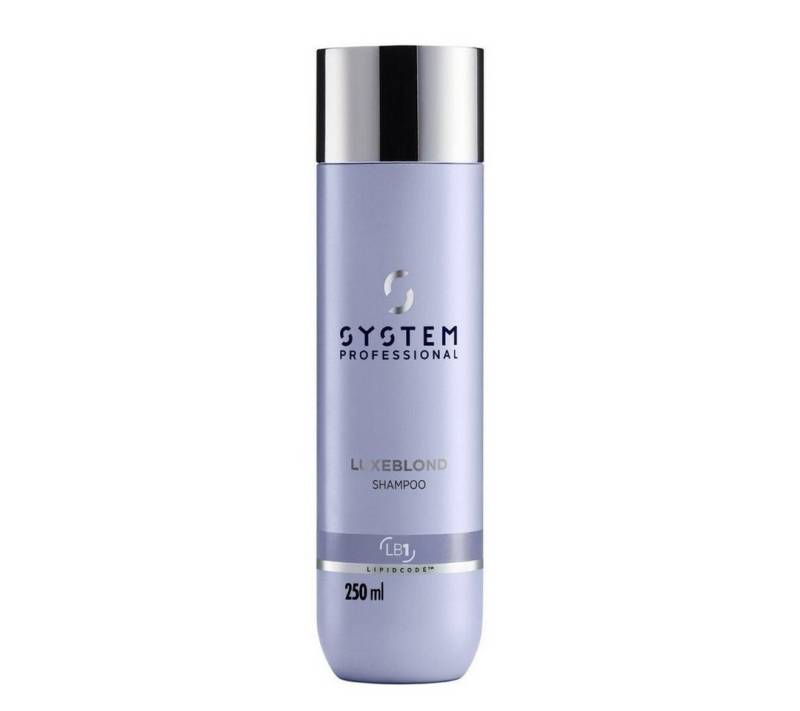 System Professional Haarshampoo System Professional Luxeblond Shampoo, für kühles Blond, Wella LB1, Für alle Blondtöne von System Professional