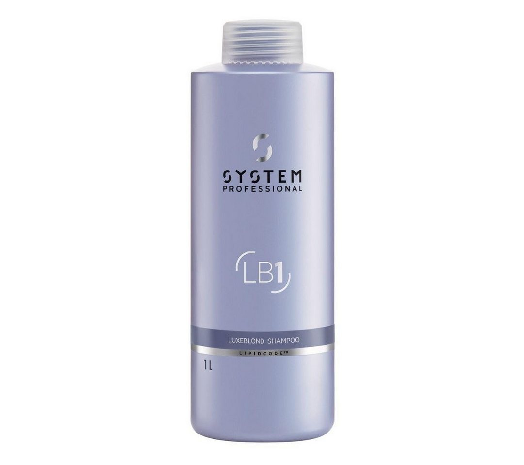 System Professional Haarshampoo System Professional Luxeblond Shampoo 1000 ml LB1 Wella von System Professional