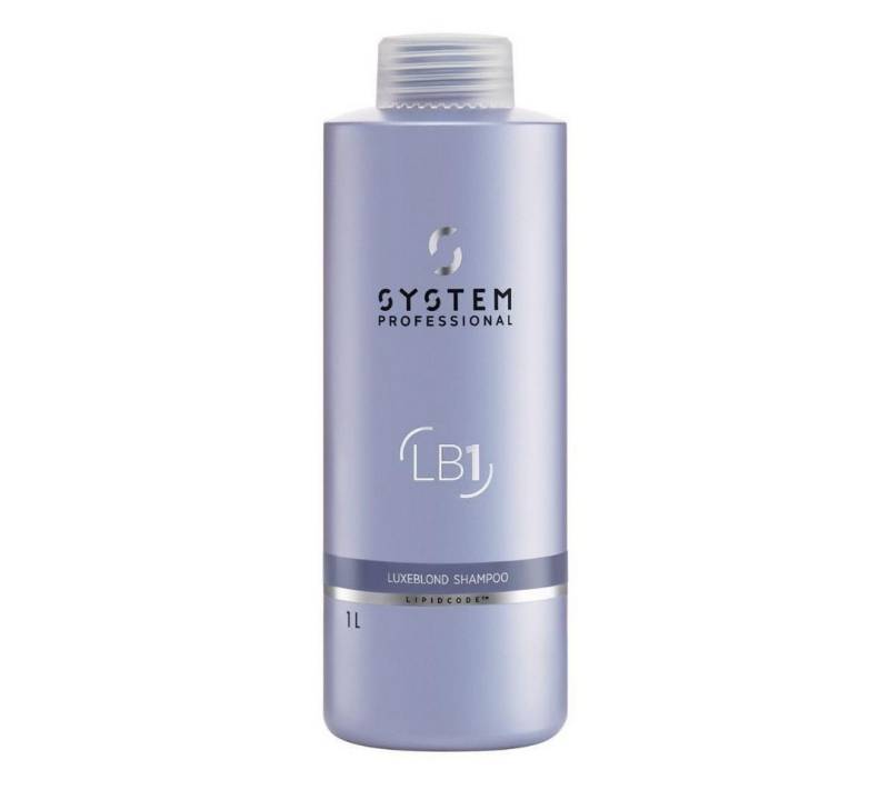 System Professional Haarshampoo System Professional Luxeblond Shampoo 1000 ml LB1 Wella von System Professional