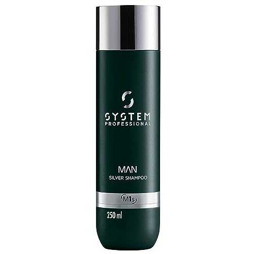 Professional Man Silver Shampoo M1s System 250ml - shampoo per capelli grigi e bianchi von System Professional