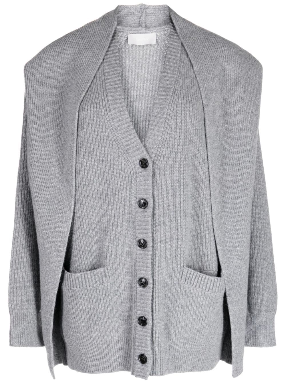 System Cardigan im Layering-Look - Grau von System