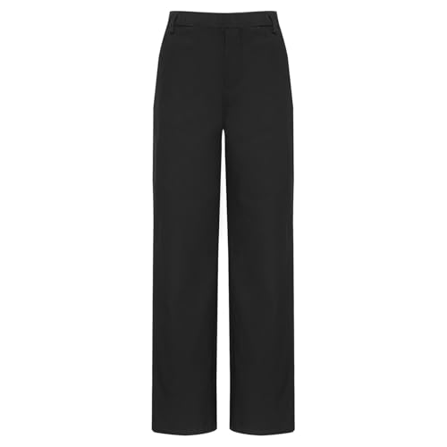 Sywiyi Jungen Chino Hose Lang Anzughose Taillen mit Gummizug Regular Fit Schuluniform Pants Kinder Einschulung Casual Outfits Schwarz 170-176 Sywiyi Jungen Chino Hose Lang Anzughose Taillen mit Gummizug Regular Fit Schuluniform Pants Kinder Einschulung Casual Outfits Schwarz 170-176 von Sywiyi