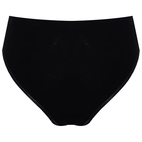 Sywiyi Mädchen Ballett Unterhose Slip Höschen Baumwolle Briefs Tanzslip Ballettslip Kinder Teenager Sport Turnen Gymnastik Tanz Unterwäsche Schwarz 134-140 von Sywiyi