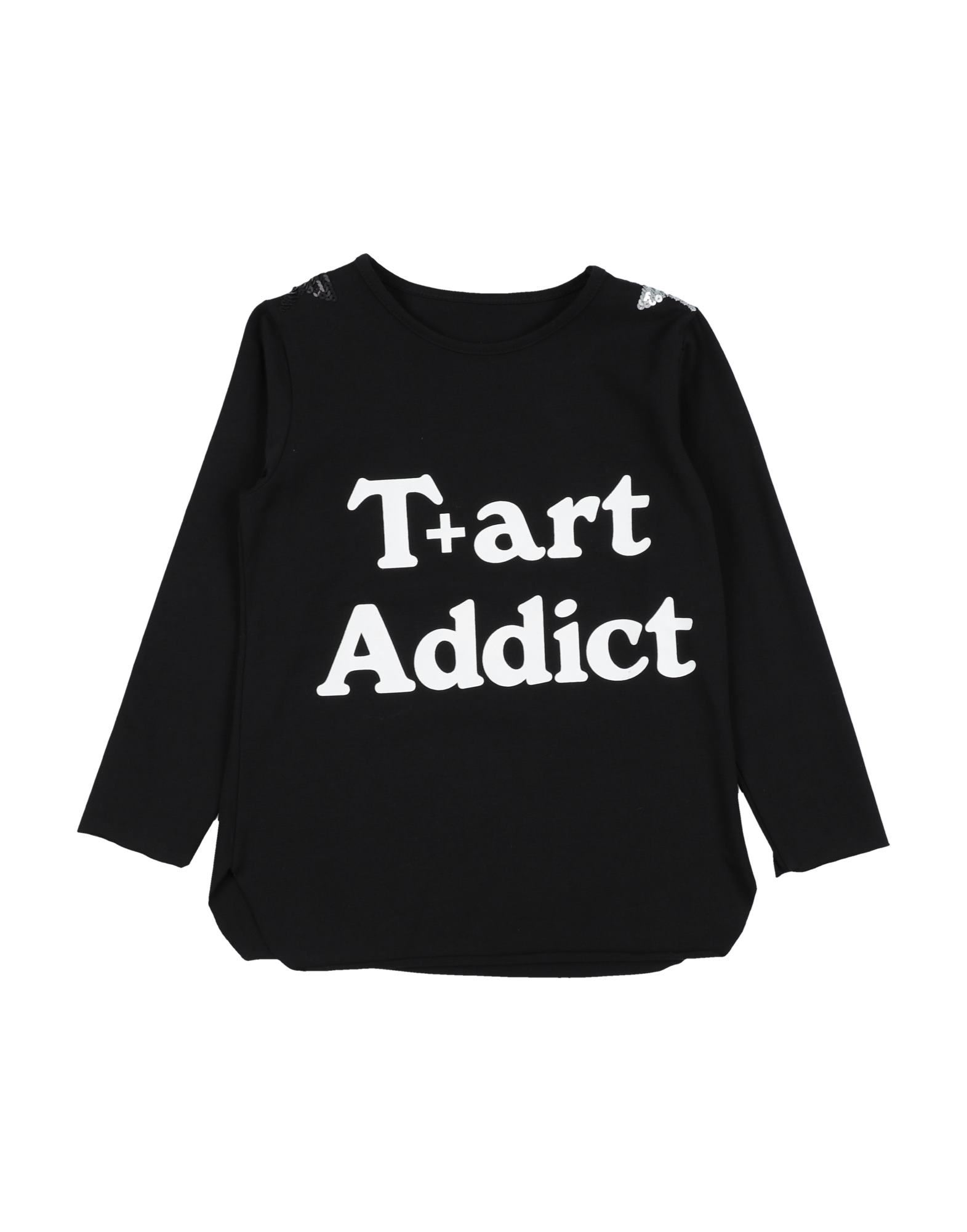 T+ART T-shirts Kinder Schwarz von T+ART