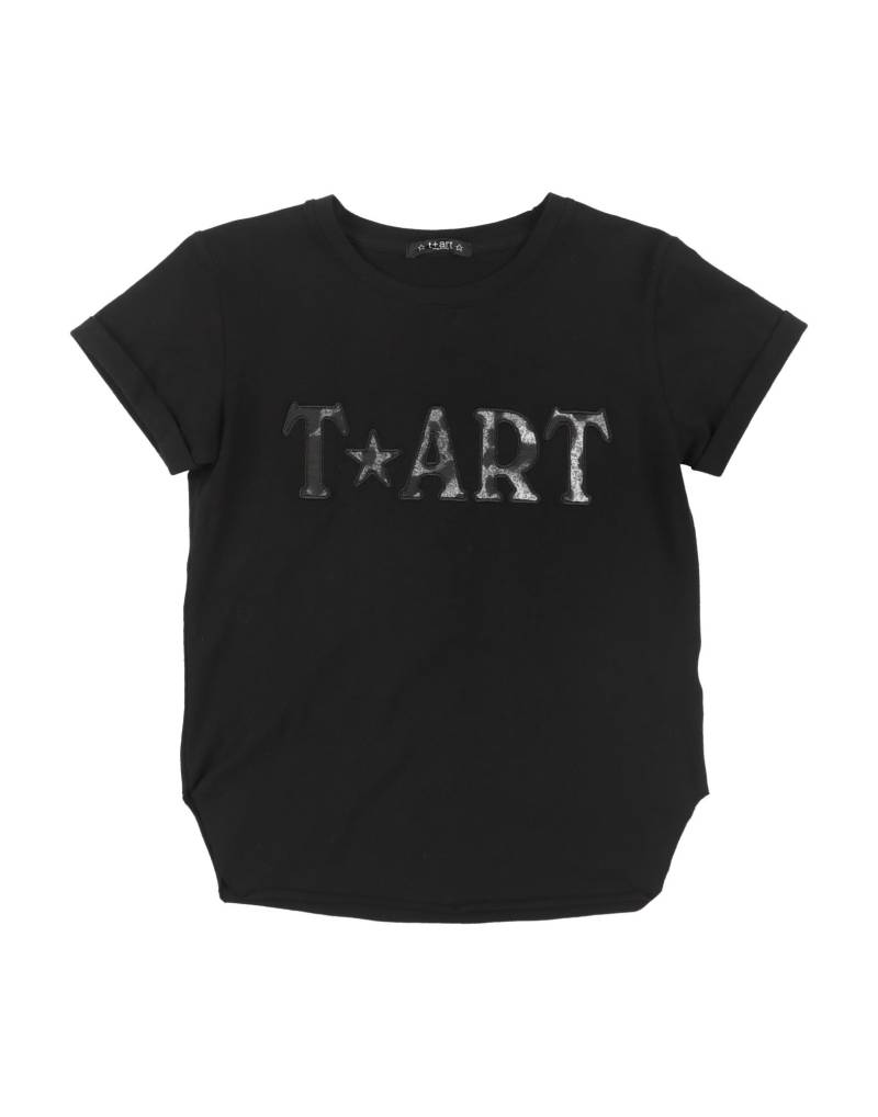 T+ART T-shirts Kinder Schwarz von T+ART