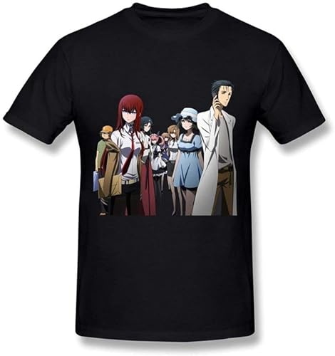 Men's Steins Gate T-Shirts Black S Men's Steins Gate T-Shirts Black S von T-33B