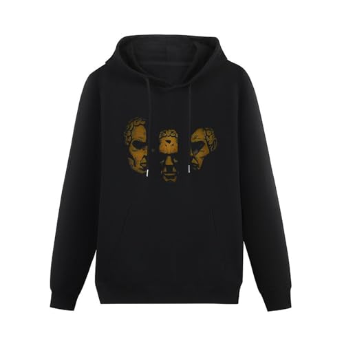 Path of Exile Action Games Power Dark Three Faces Hoody Unisex Ptinted Hoodies Long Sleeve Men's Hooded with Pocket Black XXL von T-33B