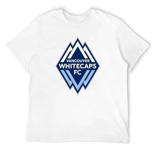 Vancouver Whitecaps Crew Neck Unisex Short Sleeve T-Shirt White XXL Vancouver Whitecaps Crew Neck Unisex Short Sleeve T-Shirt White XXL von T-33B