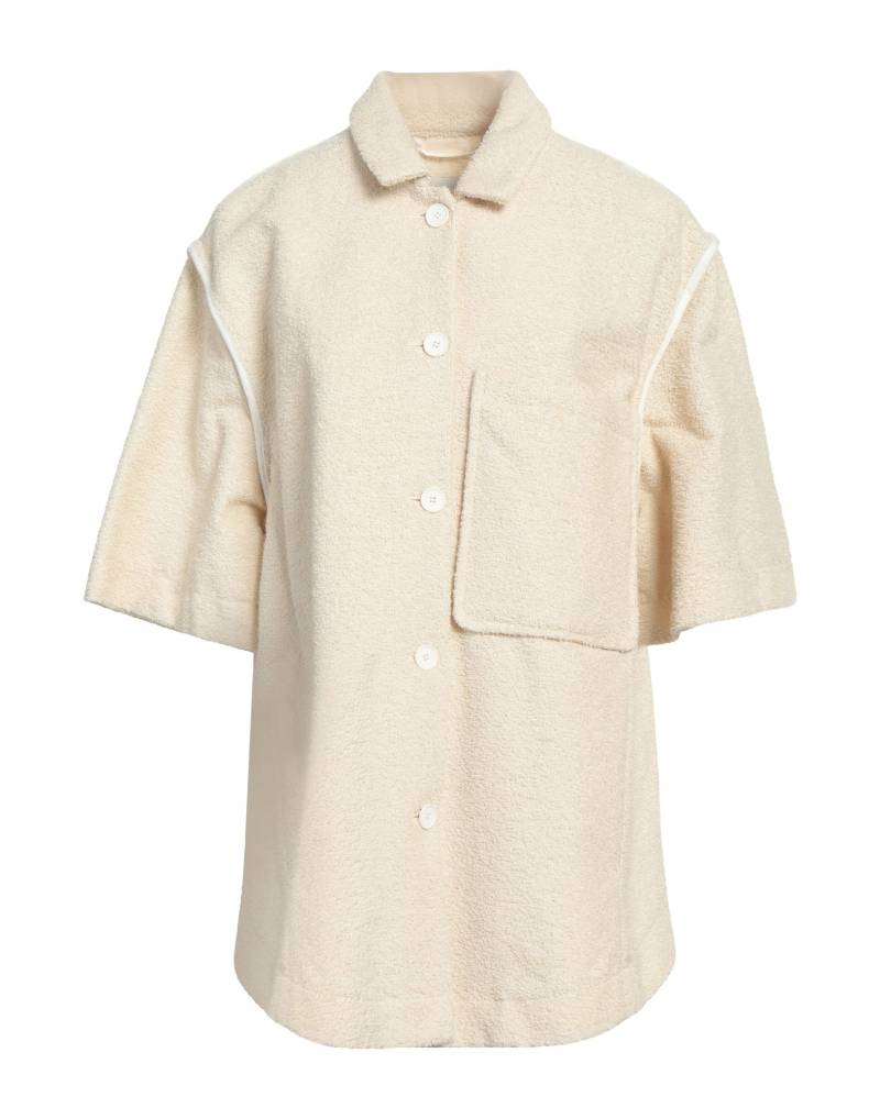 T_COAT Hemd Damen Beige von T_COAT