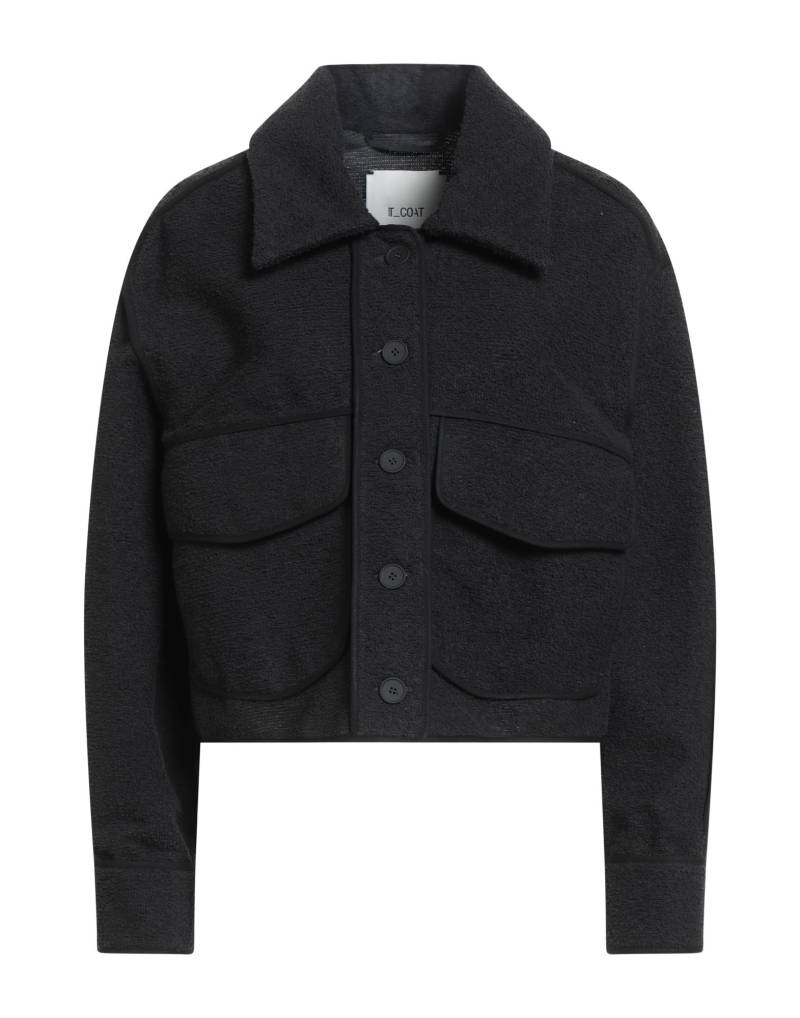 T_COAT Jacke & Anorak Damen Schwarz von T_COAT